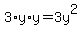 3%2Ay%2Ay=3y%5E2