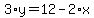 3%2Ay=12-2%2Ax