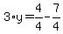 3%2Ay=4%2F4-7%2F4