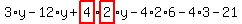 3%2Ay-12%2Ay%2Bhighlight_red%28+4+%29%2Ahighlight_red%28+2+%29%2Ay-4%2A2%2A6-4%2A3-21