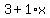 3%2B1%2Ax