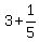3%2B1%2F5