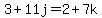 3%2B11j=2%2B7k