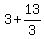 3%2B13%2F3