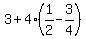 3%2B4%281%2F2-3%2F4%29
