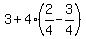 3%2B4%282%2F4-3%2F4%29