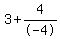 3%2B4%2F-4