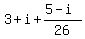 3%2Bi%2B%285-i%29%2F26