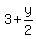 3%2By%2F2