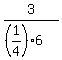 3%2F%28%281%2F4%29%2A6%29