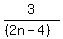 3%2F%28%282n-4%29%29
