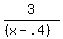3%2F%28%28x-.4%29%29