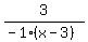 3%2F%28-1%28x-3%29%29