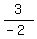 3%2F%28-2%29