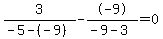 3%2F%28-5-%28-9%29%29--9%2F%28-9-3%29+=+0