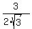 3%2F%282%2Asqrt%283%29%29
