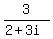 3%2F%282%2B3i%29