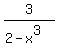 3%2F%282-x%5E3%29