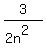 3%2F%282n%5E2%29
