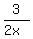 3%2F%282x%29