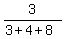 3%2F%283%2B4%2B8%29