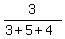 3%2F%283%2B5%2B4%29