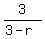 3%2F%283-r%29