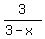 3%2F%283-x%29