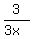 3%2F%283x%29