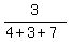 3%2F%284+%2B+3+%2B+7%29