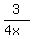 3%2F%284x%29