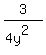 3%2F%284y%5E2%29