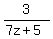 3%2F%287z%2B5%29