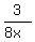 3%2F%288x%29