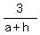 3%2F%28a%2Bh%29