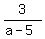 3%2F%28a-5%29