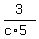 3%2F%28c%2A5%29
