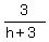 3%2F%28h%2B3%29