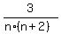3%2F%28n%2A%28n%2B2%29%29