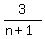 3%2F%28n%2B1%29