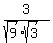 3%2F%28sqrt%289%29%2Asqrt%283%29%29