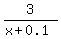 3%2F%28x%2B0.1%29