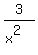 3%2F%28x%5E2%29