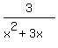 3%2F%28x%5E2%2B3x%29