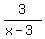3%2F%28x-3%29