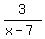 3%2F%28x-7%29