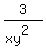 3%2F%28xy%5E2%29