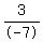 3%2F-7