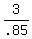 3%2F.85