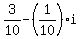 3%2F10-%281%2F10%29i
